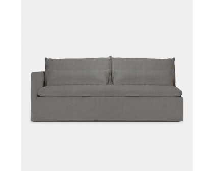 Harbour Bondi 2 Seat 1 Arm Sofa Left - Harbour Belgian Linen Black