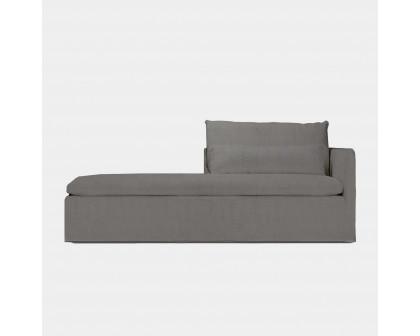 Harbour Bondi Chaise Left - Harbour Belgian Linen Black