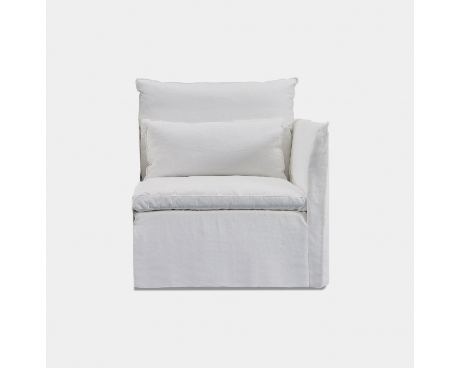 Harbour Bondi Corner - Harbour Belgian Linen White