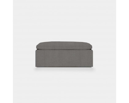 Harbour Bondi Ottoman - Harbour Belgian Linen Black