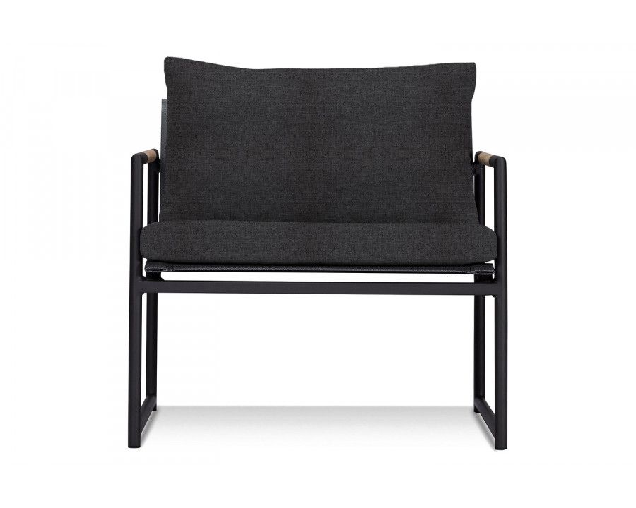 Harbour Breeze Lounge Chair - Aluminum Asteroid, Copacabana Midnight