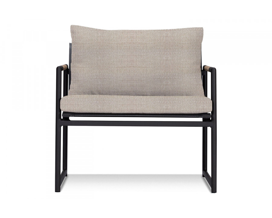 Harbour Breeze Lounge Chair - Aluminum Asteroid, Siesta Taupe