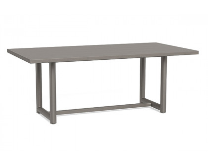 Harbour Breeze Xl Dining Table 79" - Aluminum Asteroid