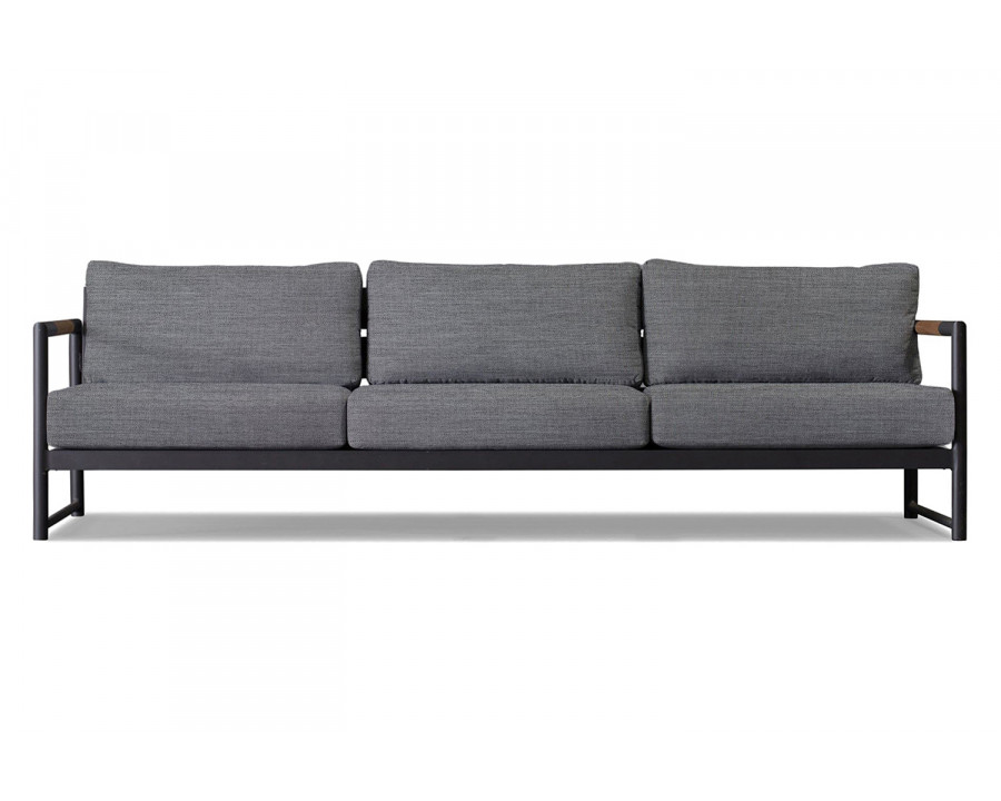 Harbour Breeze Xl 3 Seat Sofa - Aluminum Asteroid, Lisos Piedra