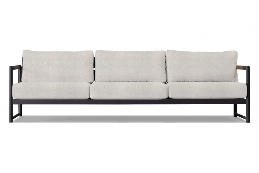 Harbour™ Breeze Xl 3 Seat Sofa - Aluminum Asteroid, Riviera Ivory