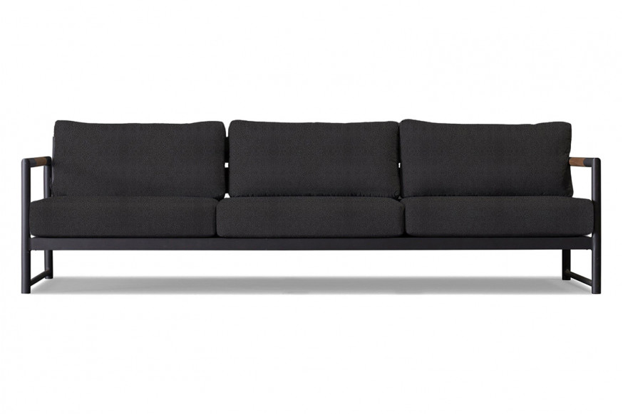 Harbour™ Breeze Xl 3 Seat Sofa - Aluminum Asteroid, Riviera Slate