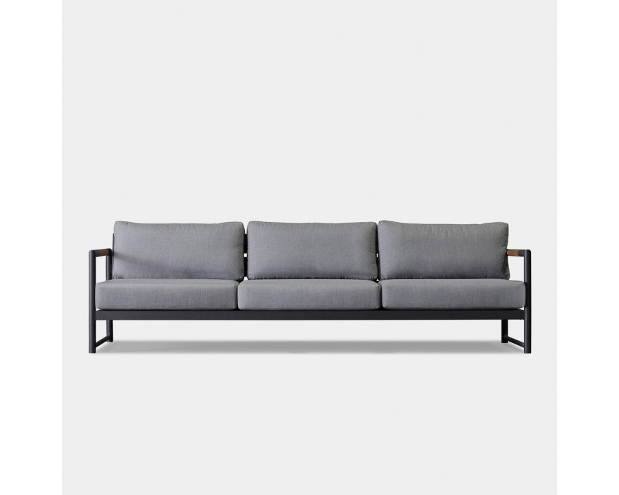 Harbour Breeze Xl 3 Seat Sofa - Aluminum Asteroid, Siesta Indigo