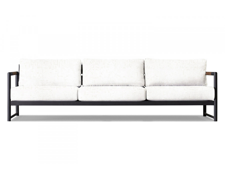 Harbour Breeze Xl 3 Seat Sofa - Aluminum Asteroid, Siesta Ivory