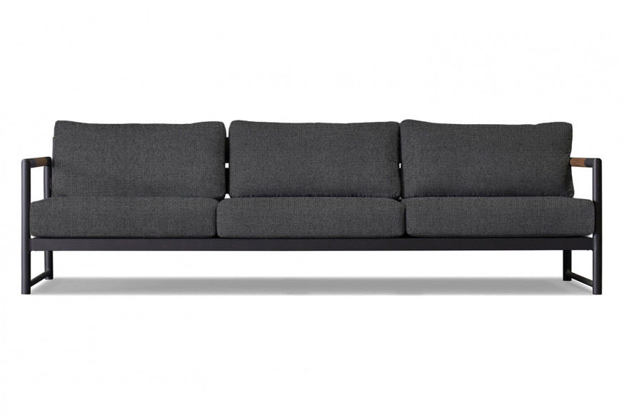 Harbour™ Breeze Xl 3 Seat Sofa - Aluminum Asteroid, Siesta Slate