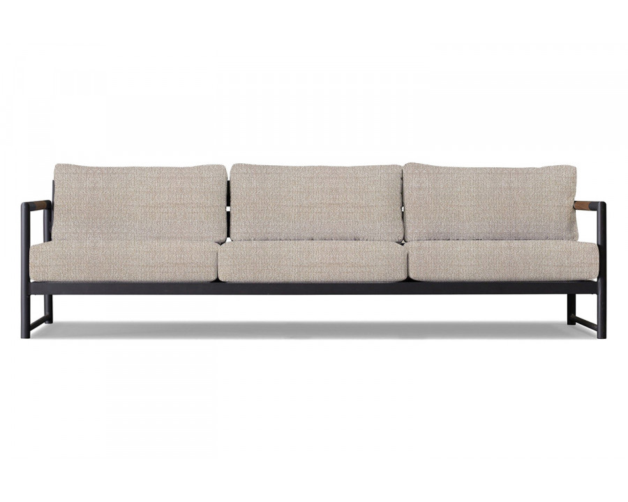 Harbour Breeze Xl 3 Seat Sofa - Aluminum Asteroid, Siesta Taupe