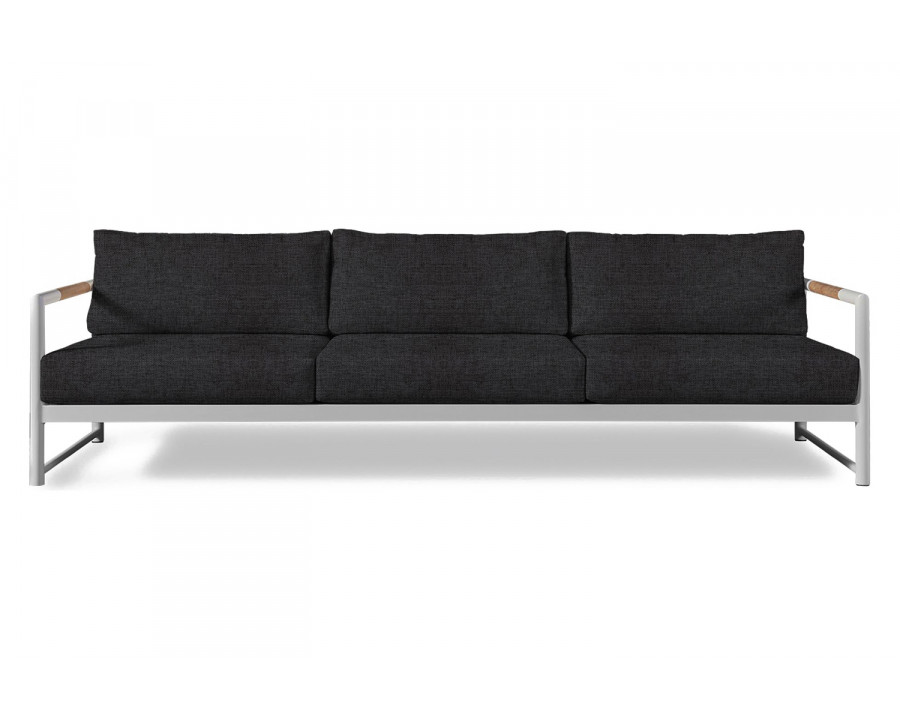 Harbour Breeze Xl 3 Seat Sofa - Aluminum White, Copacabana Midnight