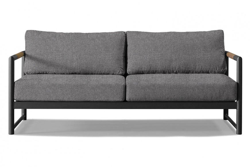 Harbour™ Breeze Xl 2 Seat Sofa - Aluminum Asteroid, Cast Slate