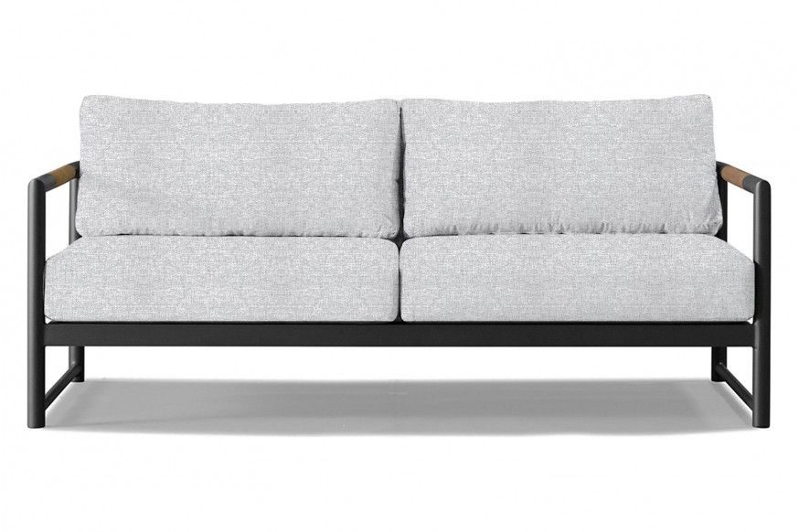 Harbour™ Breeze Xl 2 Seat Sofa - Aluminum Asteroid, Copacabana Sand