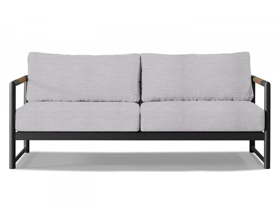 Harbour Breeze Xl 2 Seat Sofa - Aluminum Asteroid, Panama Cloud