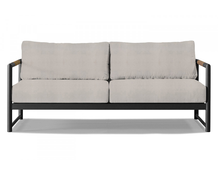 Harbour Breeze Xl 2 Seat Sofa - Aluminum Asteroid, Riviera Ivory