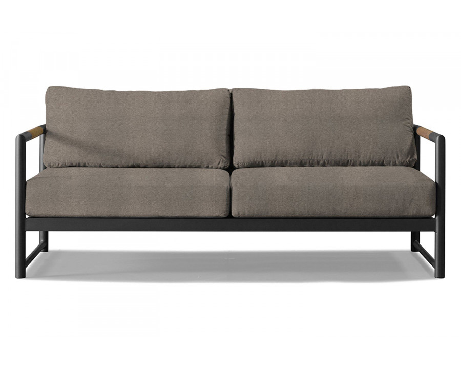 Harbour Breeze Xl 2 Seat Sofa - Aluminum Asteroid, Riviera Stone