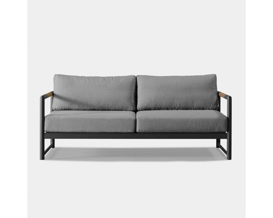 Harbour Breeze Xl 2 Seat Sofa - Aluminum Asteroid, Siesta Indigo