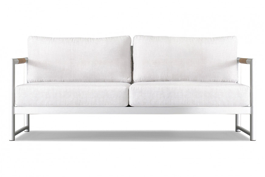 Harbour™ Breeze Xl 2 Seat Sofa - Aluminum White, Panama Blanco