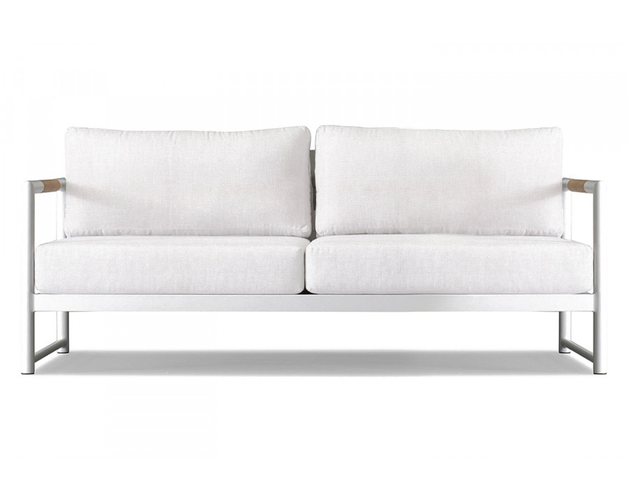 Harbour Breeze Xl 2 Seat Sofa - Aluminum White, Panama Blanco