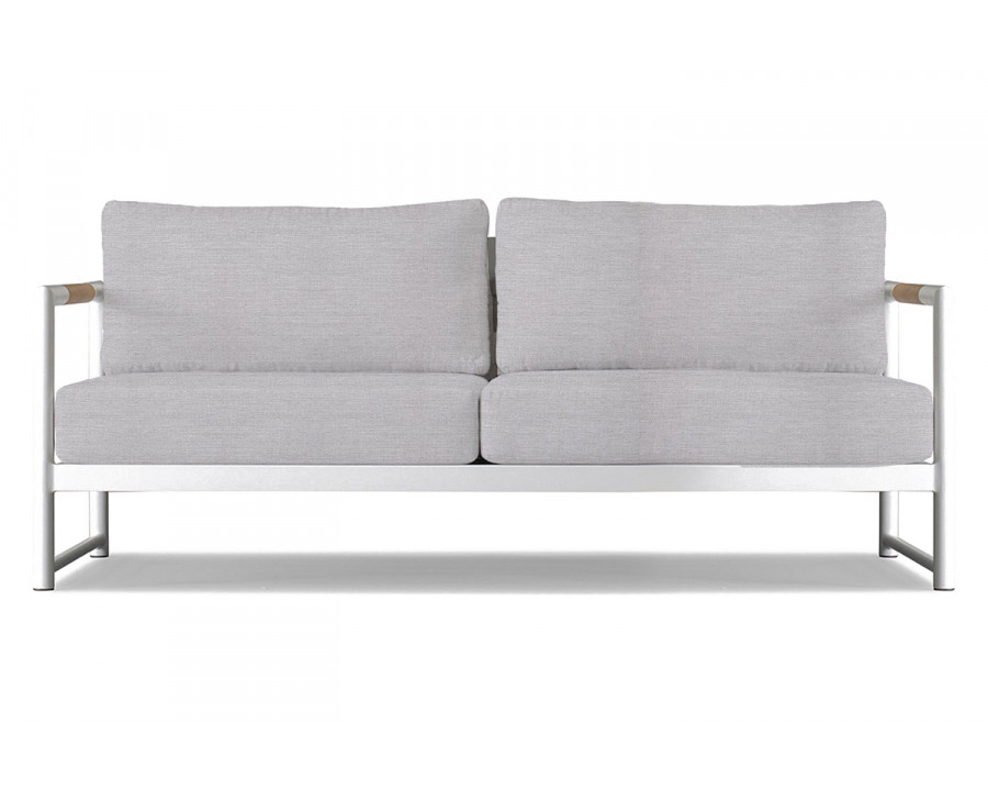 Harbour Breeze Xl 2 Seat Sofa - Aluminum White, Panama Cloud