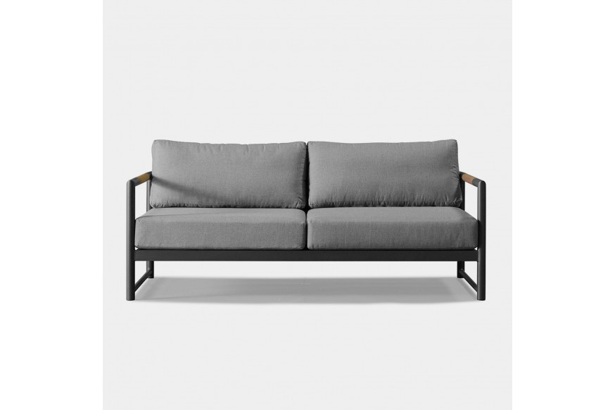 Harbour™ Breeze Xl 2 Seat Sofa - Aluminum White, Siesta Indigo