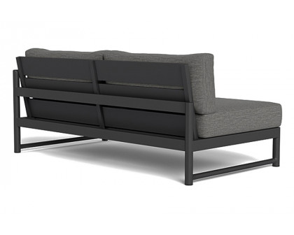 Harbour™ Breeze Xl 2 Seat 1 Arm Right - Aluminum Asteroid, Riviera Slate