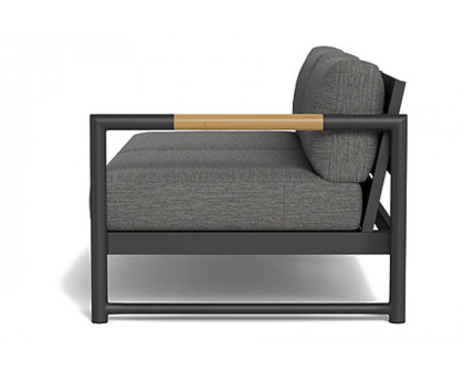 Harbour™ Breeze Xl 2 Seat 1 Arm Right - Aluminum Asteroid, Riviera Slate