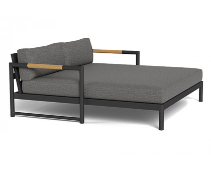 Harbour Breeze Xl Daybed - Aluminum Asteroid, Lisos Grafito