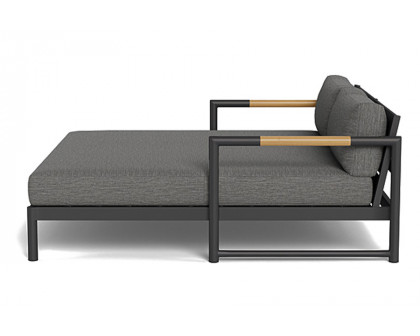 Harbour Breeze Xl Daybed - Aluminum Asteroid, Lisos Grafito