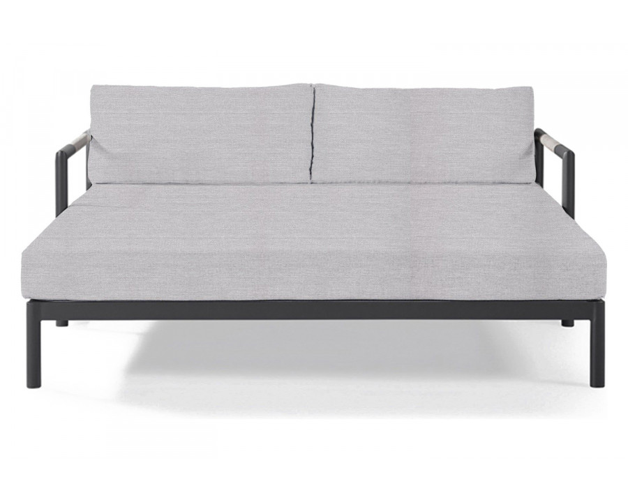 Harbour Breeze Xl Daybed - Aluminum Asteroid, Panama Cloud