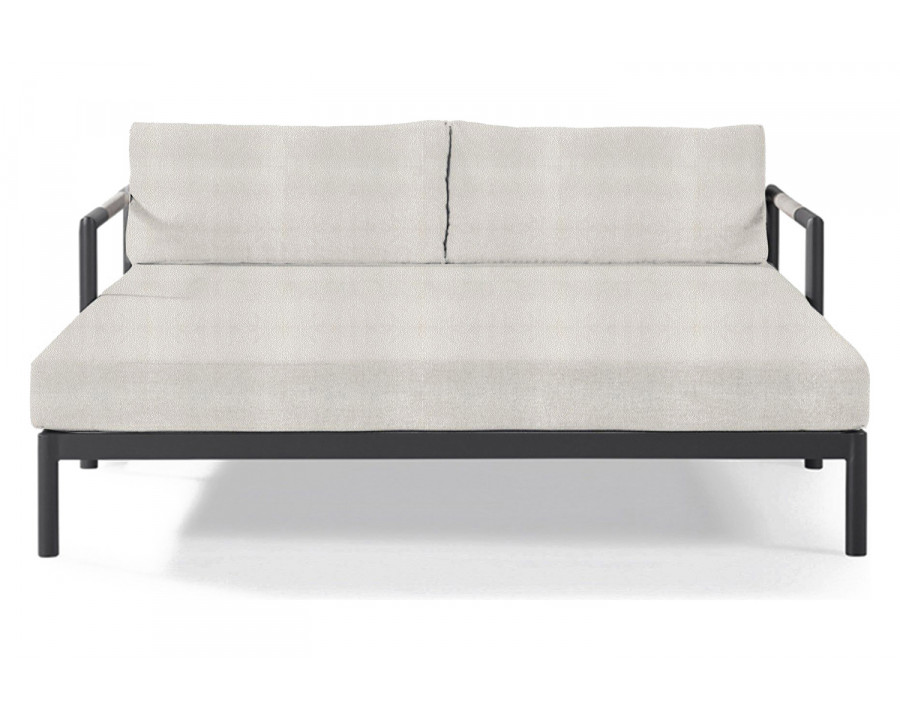 Harbour Breeze Xl Daybed - Aluminum Asteroid, Riviera Ivory