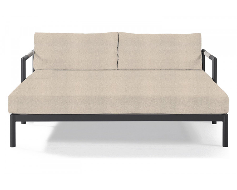 Harbour Breeze Xl Daybed - Aluminum Asteroid, Riviera Sand