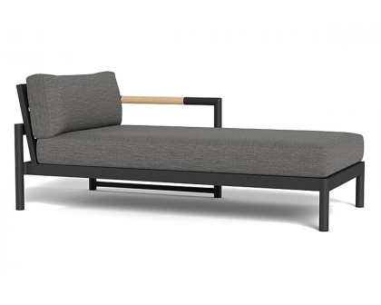 Harbour Breeze Xl Chaise Right - Aluminum Asteroid, Lisos Grafito