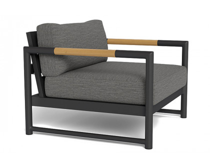 Harbour Breeze Xl Lounge Chair - Aluminum Asteroid, Cast Slate