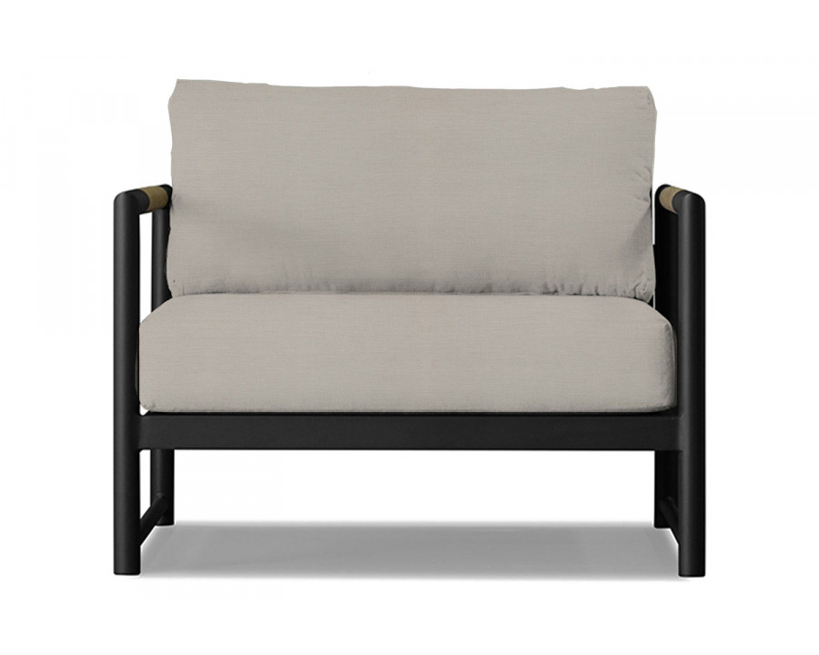 Harbour Breeze Xl Lounge Chair - Aluminum Asteroid, Panama Marble