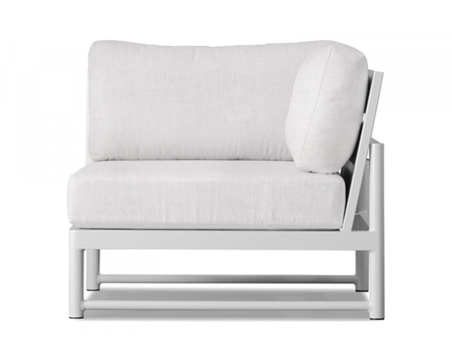 Harbour Breeze Xl Corner - Aluminum White, Panama Blanco