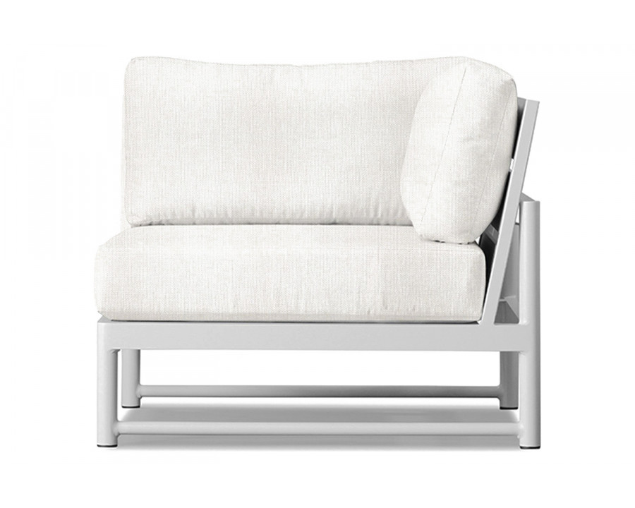 Harbour Breeze Xl Corner - Aluminum White, Siesta Ivory