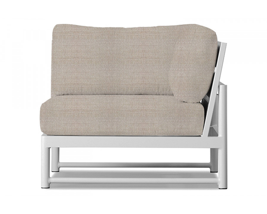 Harbour Breeze Xl Corner - Aluminum White, Siesta Taupe