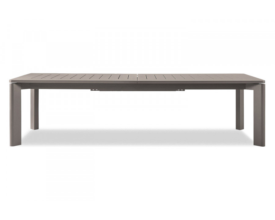 Harbour Byron Aluminum Extension Dining Table - Aluminum Taupe