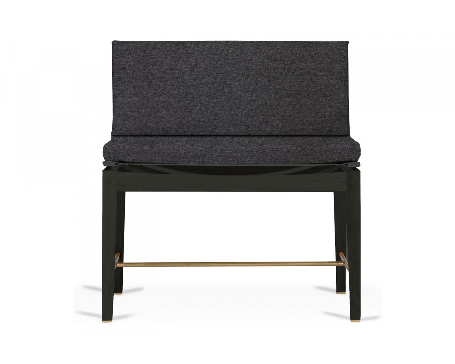 Harbour Byron Easy Chair - Teak Charcoal, Lisos Grafito