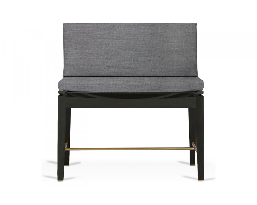 Harbour Byron Easy Chair - Teak Charcoal, Lisos Piedra