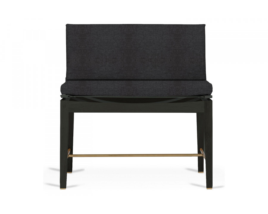 Harbour Byron Easy Chair - Teak Charcoal, Copacabana Midnight