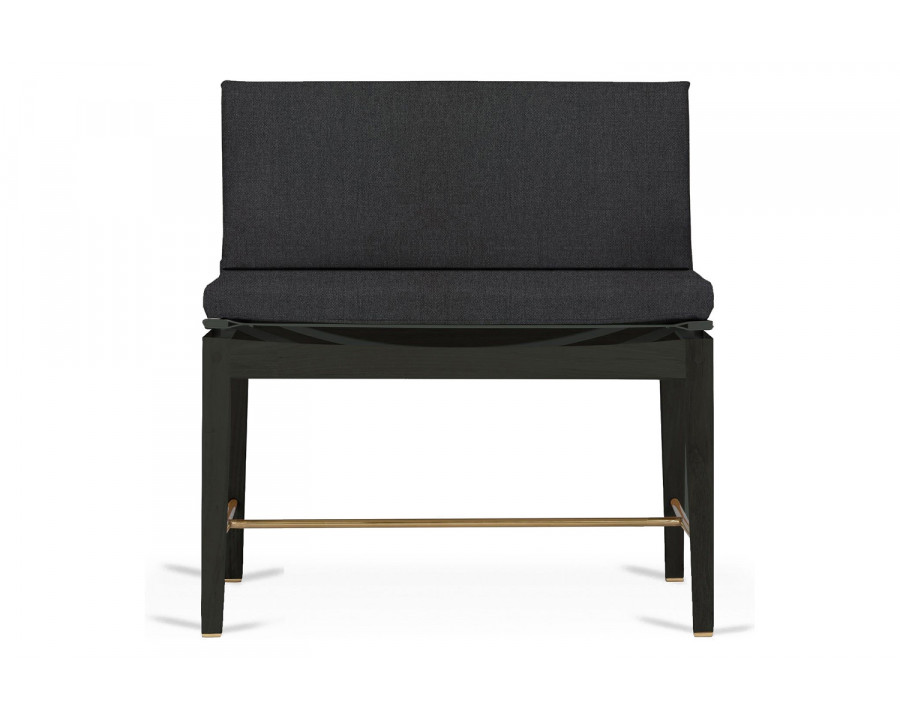 Harbour Byron Easy Chair - Teak Charcoal, Panama Grafito