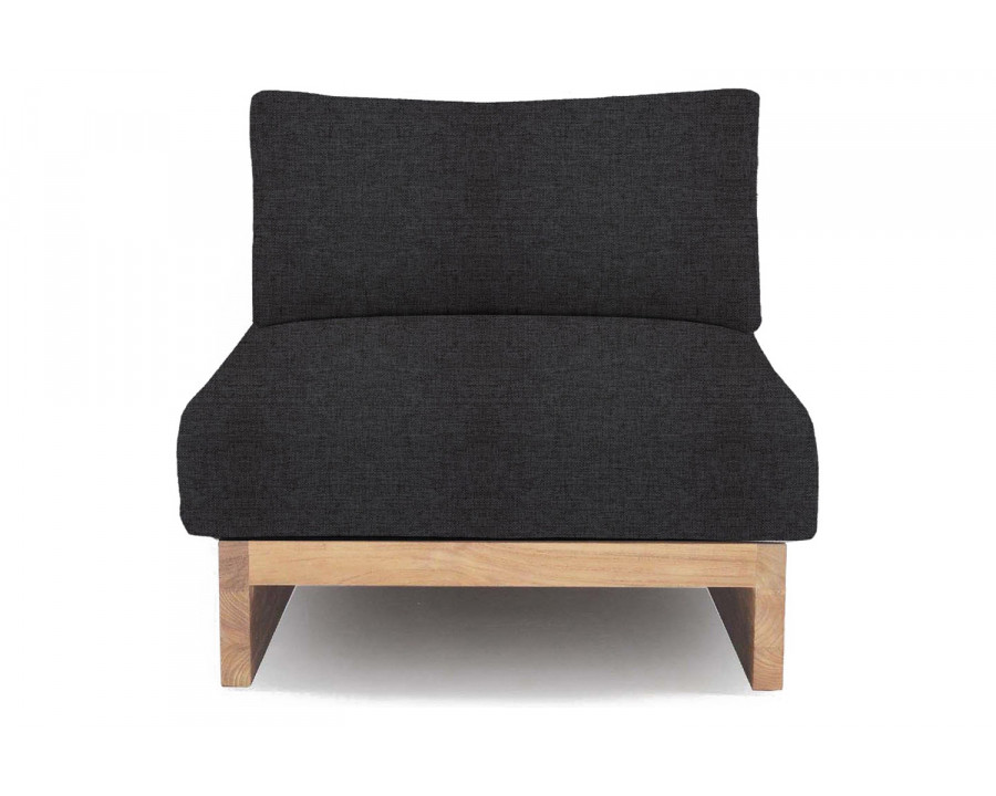 Harbour Catalina Easy Chair - Teak Natural, Copacabana Midnight