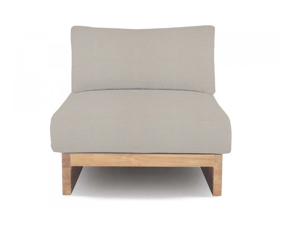 Harbour Catalina Easy Chair - Teak Natural, Panama Marble