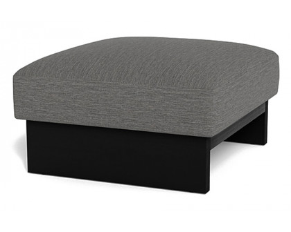 Harbour Catalina Ottoman - Teak Natural, Copacabana Midnight