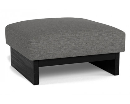 Harbour Catalina Ottoman - Teak Natural, Copacabana Midnight