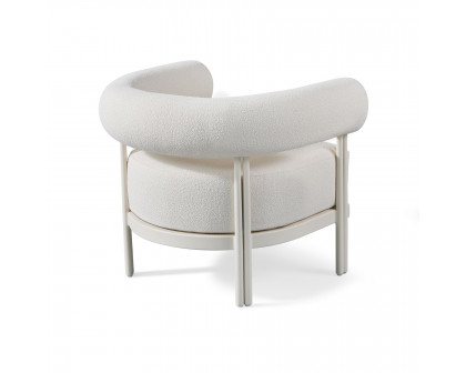 Harbour Cove Luxe Lounge Chair - Aluminum Asteroid, Panama Blanco