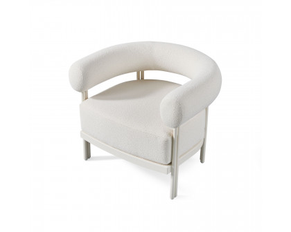 Harbour Cove Luxe Lounge Chair - Aluminum Bone, Panama Marble