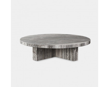 Harbour - Florence Round Plank Coffee Table